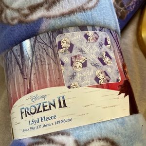 NWT Disney Frozen II Fleece throw